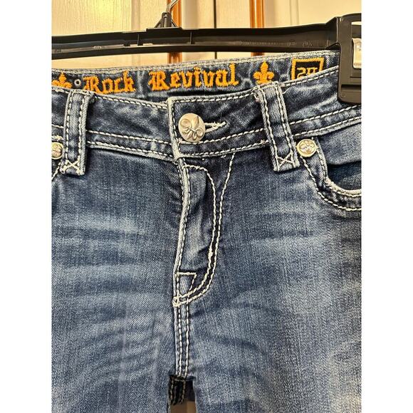 Rock Revival Women’s Jean Lucille boot rhinestone western size 29 rodeo - Picture 13 of 13